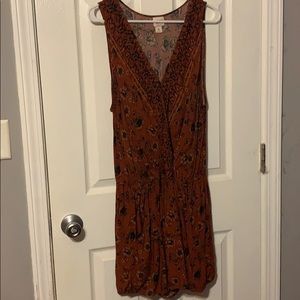 sunflower romper